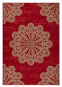 Tappeto rosso Gloria , 160 x 230 cm Lace - Hanse Home