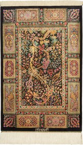 Ghom Tappeto persiano 90 x 60 (Iran) Annodato A Mano