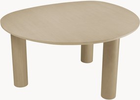 Tavolo da pranzo in legno di Mindi dalla forma organica Lombardo, 150 x 135 cm