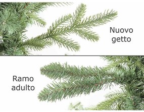 Albero di Natale Dakota Rami Effetto Realistico