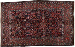 Bidjar Tappeto persiano 130x210 Rosa (Iran) Annodato A Mano