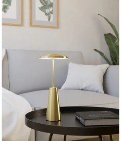 Eglo 900923 - Lampada LED dimmerabile da esterno PICCOLA 2,8W/5V 5200mAh IP54 oro