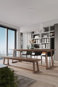 Lampadario a Sospensione SANTA BIS Colore Bianco