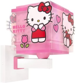 Dalber 73269 - Applique da parete per bambini HELLO KITTY 1xE27/15W/230V rosa