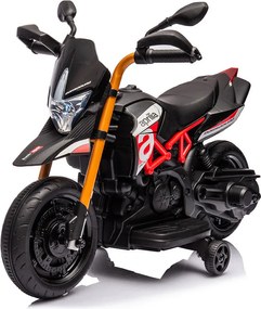 Moto Elettrica per Bambini 6V Aprilia Dorsoduro Small Nera...
