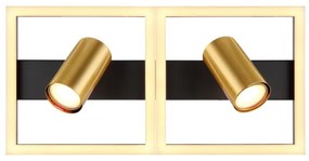 Globo 57032-2 - Faretto LED MARRIE 2xGU10/5W/230V + LED/22W/230V