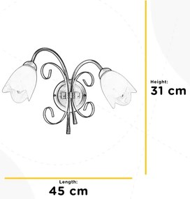 ONLI - Applique ODINO 2xE14/6W/230V