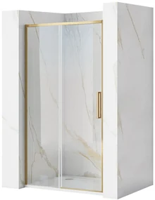 Porta doccia REA Rapid Slide 110 Gold Brush