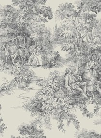 Boråstapeter Carta da parati Toile de Jouy - 7766