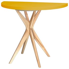 Tavolo da pranzo rotondo allungabile 45x90 cm Jubi – Ragaba