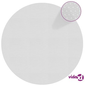 vidaXL Pellicola Galleggiante Solare PE Piscina 250 cm Grigia
