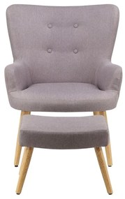 Poltrona grigio chiaro Coco - Støraa