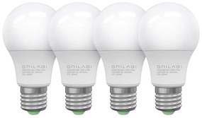 PACK 4x Lampadina LED ECOLINE A60 E27/10W/230V 4,000K - Brilagi