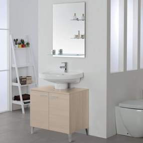 Mobile Bagno a Terra 70 Cm Due Ante Feridras "Stella" Larice