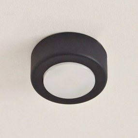 HELAM Faretto da soffitto SPOT 53, nero, Ø 11,5 cm, metallo, GX53