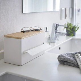 Scatola di metallo per fazzoletti Rin - YAMAZAKI