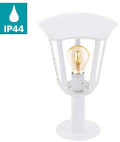 Eglo 98117 - Lampada da esterno MONREALE 1xE27/60W/230V IP44 altezza 335 bianco