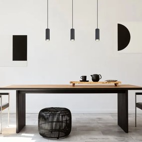 Globo 57911HB - Lampadario a sospensione con filo ROBBY 1xGU10/35W/230V nero