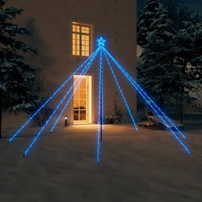 Luci Per Albero Di Natale Interni Esterni 576 Led Blu 3,6 M /