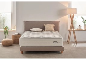 Materasso termoregolatore a molle durezza media 160x200 cm Grand Spring Nature - Moonia