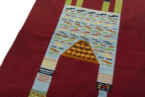 Kilim Tappeto orientale 130x200 (Tacchino) Tessuto A Mano