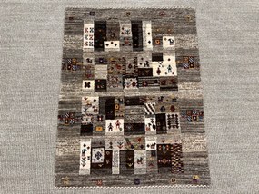 Loribaft Tappeto persiano 90x70 Beige (Iran) Annodato A Mano