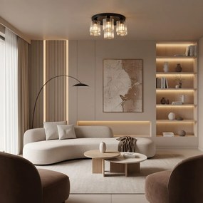 Lampada da soffitto EBT023-5C BLACK