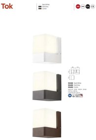 Redo 90489 - Applique a LED da esterno TOK LED/9,4W/230V IP44 antracite