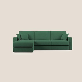Best Divano letto angolare in tessuto impermeabile T02