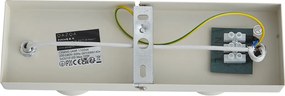 Faretto da soffitto moderno beige 2 luci regolabile - Jeana