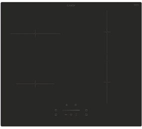 CTP643C/YEP Piano Cottura Induzione 4 Fornelli 59cm Da Incasso Nero - Candy