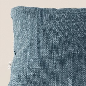 Lyon cuscino disponibile in diversi colori realizzato in morbido tessuto intrecciato impermeabile T06 azzurro