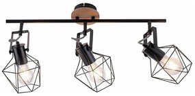 Leuchten Direkt 15673-78 - Luce Spot JARO 3xE27/60W/230V