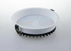 Inc-xanto-c-r154 incasso led xanto bianco tondo 18w 1700lm 3000k 15...