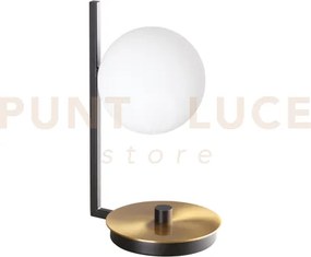 Birds lampada da tavolo 1 luce attacco g9 lampadina inclusa nero,ot...