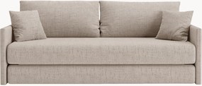Divano letto 3 posti in ciniglia Shannon, larg. 209 cm