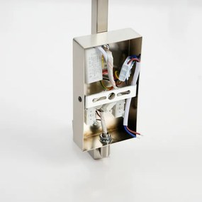 Brilagi - Applique a LED RAYA 1xE14/40W/230V + LED/3W bianco/cromo opaco