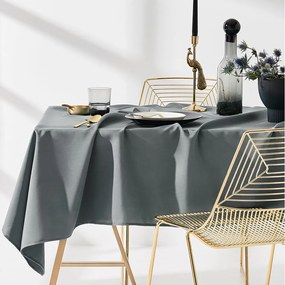Tovaglia di qualità per la cucina colore grigio 130 x 180 cm