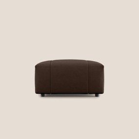 Giotto pouf in morbida microfibra effetto velluto impermeabile idrorepellente T09