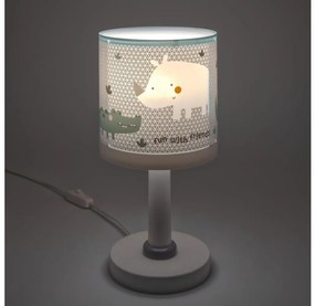 Dalber 60621N - Lampada LED per bambini RHINO&CROCO 1xG4/4W/230V grigia