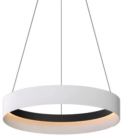 Lampadario LED a sospensione con filo ORBITA LED/52W/230V bianco/nero
