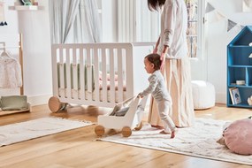 Kave Home - Pouf rotondo Flaminia bianco Ø 45 cm