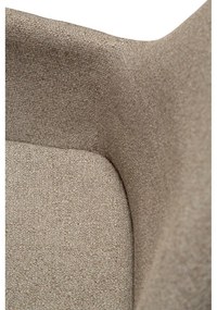 Poltrona beige in tessuto bouclé Zimmer - DAN-FORM Denmark