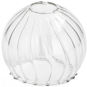 Vetro di ricambio per lampadario E14 diametro 11 cm limpido