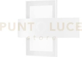 Applique a parete led tresor bianca 12w 1760lm 4000k 24x5,5x12cm in...