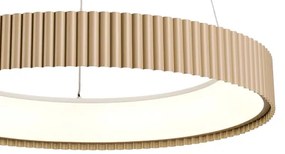 Brilagi - Lampada a sospensione dimmerabile con cavo FALCON MODERN LED/30W/230V 40 cm beige + telecomando
