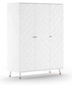 Armadio bianco per bambini 150x200 cm BILLY - Vipack