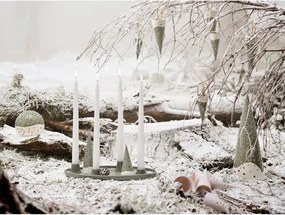 Decorazione da appendere in ceramica verde Cono, altezza 14,5 cm Nobili - Kähler Design