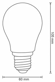 Lampadina LED dimmerabile VINTAGE A60 E27/7W/230V 2700-6500K Wi-fi Tuya