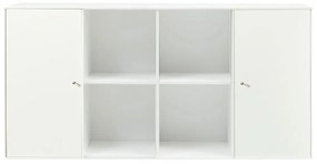 Cassapanca a muro bianca Hammel , 136 x 69 cm Mistral Kubus - Hammel Furniture